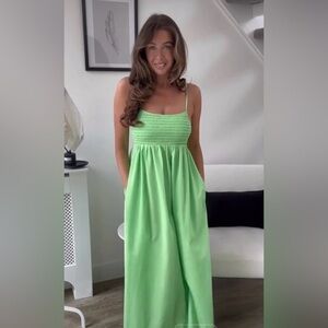 ZARA NWOT BLOGGER FAVORITE TIERED POPLIN MIDI DRESS